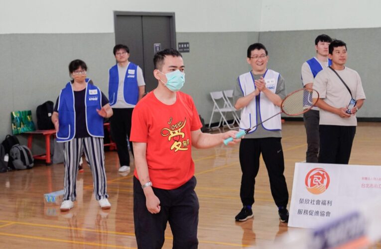 不 比輸贏比勇氣　智青羽球賽中和開打　身障選手從球場找到自信