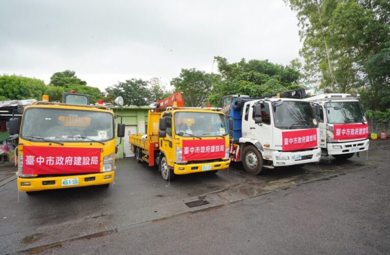 同島一命！　中市建設局「救災台中隊」今日火速馳援宜蘭蘇澳救災