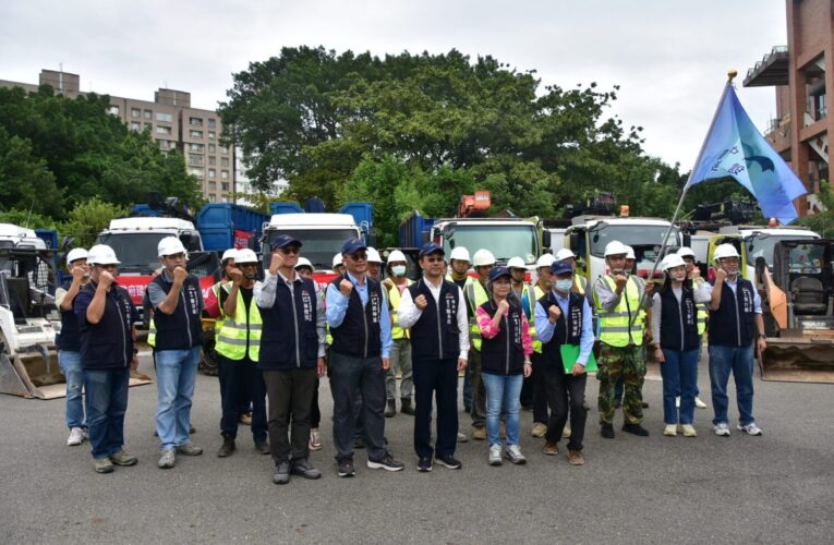 同島一命！「救災台中隊」馳援宜蘭蘇澳　盧市長指示：全力協助災區需求