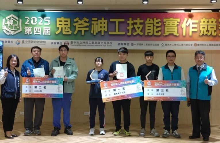 第四屆鬼斧神工技能實作競賽　選手匯聚神工同場競技