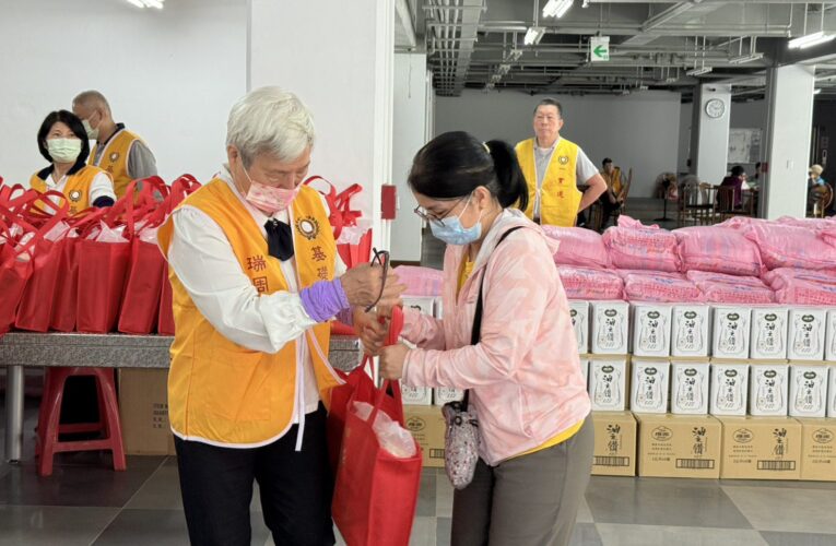 愛不停歇　福山天惠堂連續29年　送暖給土城區弱勢家戶