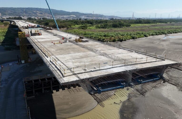 大肚和美跨橋壯麗現形！　橫跨烏溪通勤秒縮10倍打造便利生活圈