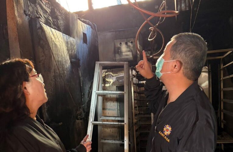 傷殘榮民家遭祝融波及  嘉義榮服處雪中送炭即時關懷