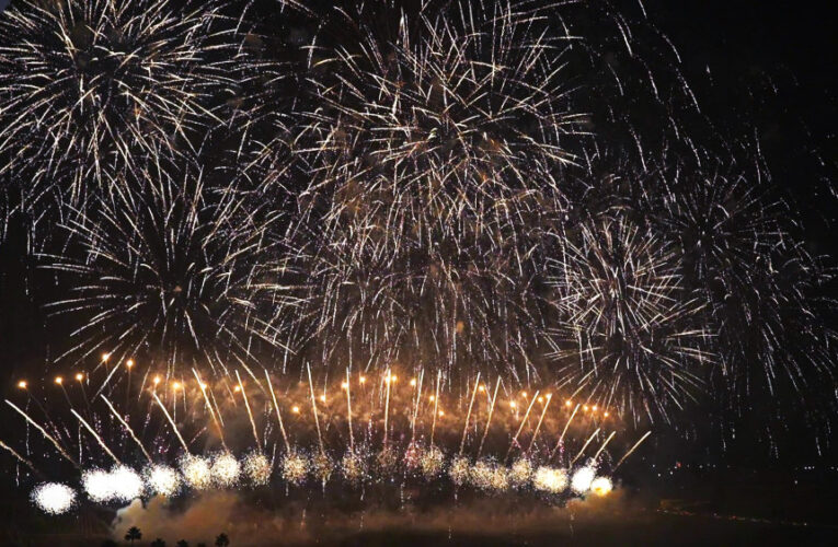 南科最強臺南跨年煙火贊美登場 402秒大型高空煙火×頂樓派對