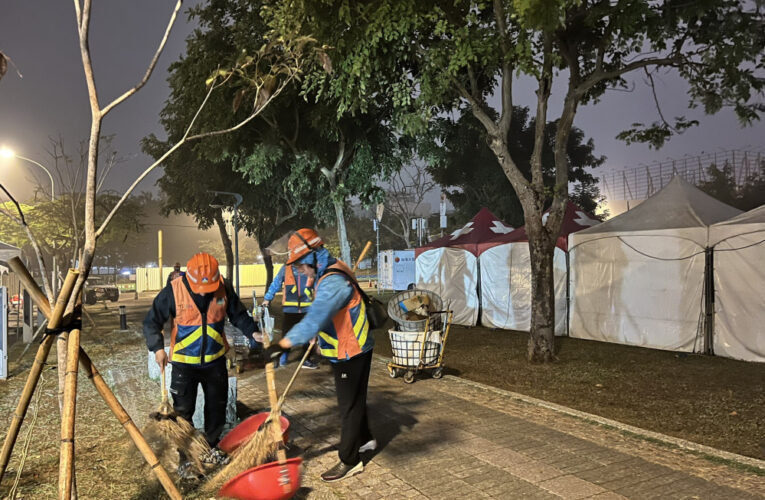 15萬人嗨翻台南！耶誕搖滾演唱會圓滿落幕 1小時完成場地復原