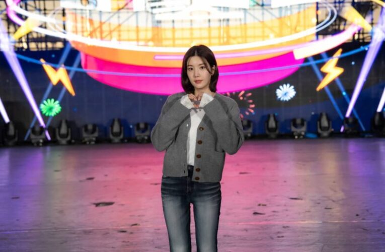 權恩妃KWON EUNBI提前現身高雄跨年舞臺彩排 掀粉絲尖叫聲浪