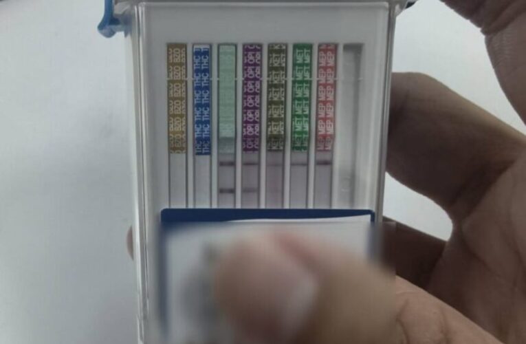 闖紅燈行跡可疑 大雅警運用「毒品唾液快篩」即時揪出毒駕騎士