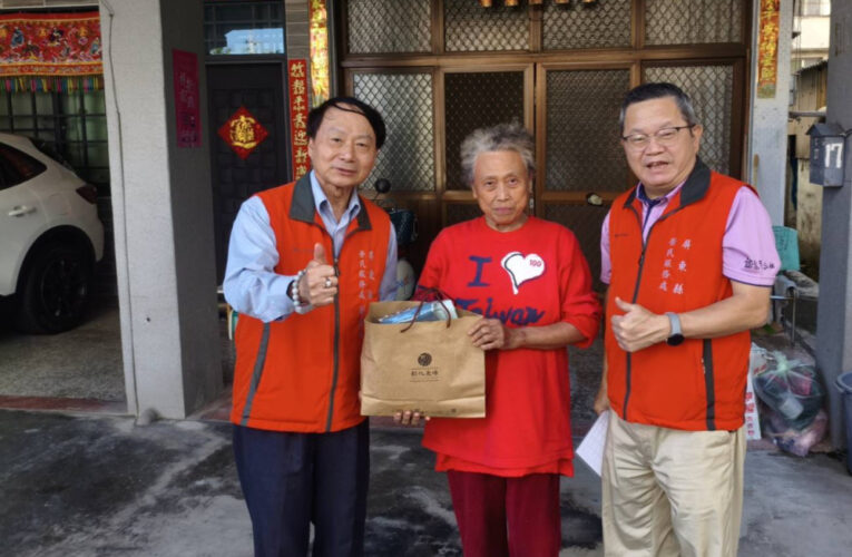 屏東榮服處關懷訪視長治麟洛榮民及因公傷殘退除役官兵