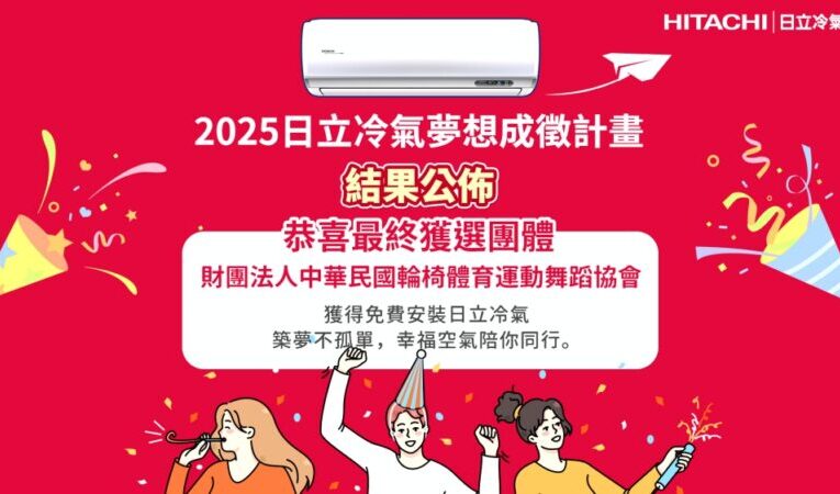 夢想落實、溫度升級　第2屆日立冷氣「夢想成徵計畫」評選結果揭曉！