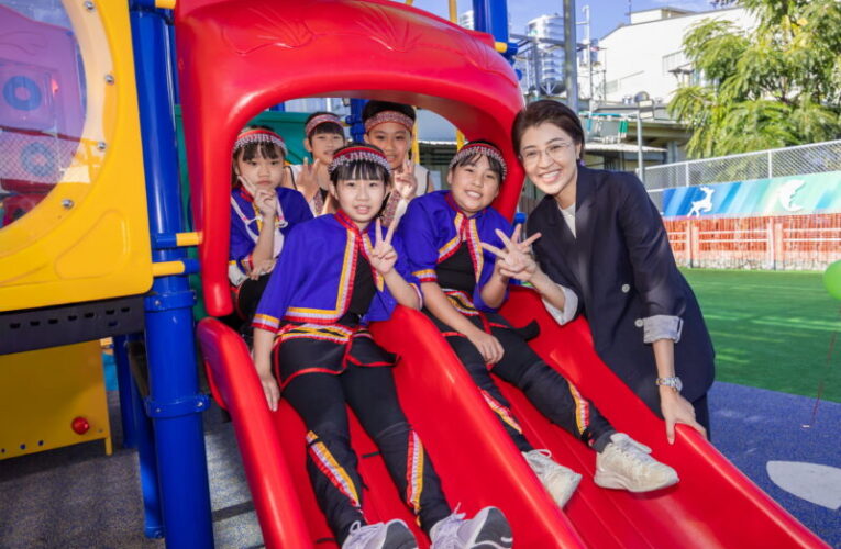 魚池鄉日月村親子公園啟用