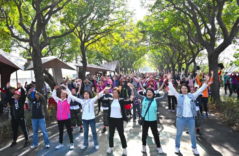 彰縣府串聯8.3公里東螺溪水綠廊道　打造5處亮點設施　健康齊步走健行活動