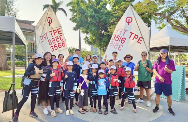 汕尾國小風帆隊勇奪六冠王 114年校際帆船聯賽稱霸愛河