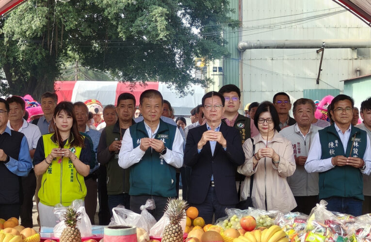 善化糖廠開工 推綠電碳循環加速淨零轉型