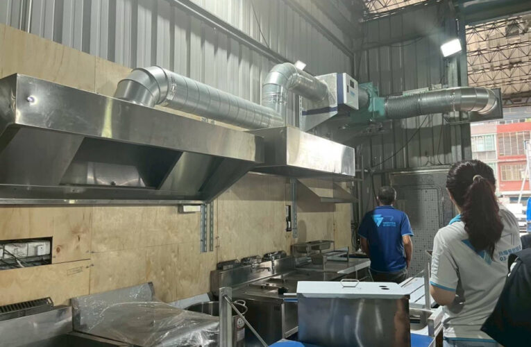 桃園油煙防制裝設率逾七成   環保局、餐飲工會與設備商合作推動食在淨煙再升級