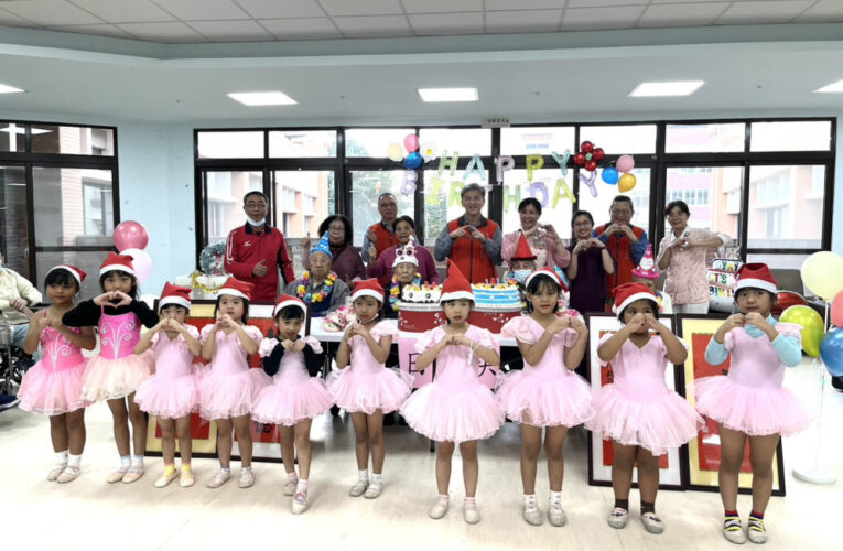 屏東榮服處榮民聯合慶生 4百齡壽星歡度溫馨時刻