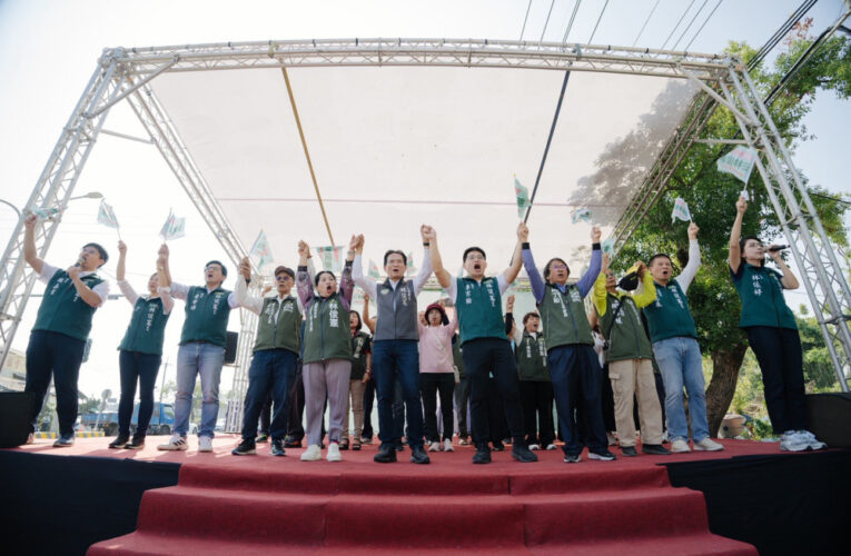 林俊憲溪北再掀支持熱潮 李宗翰挺憲後援會 3 千人力挺