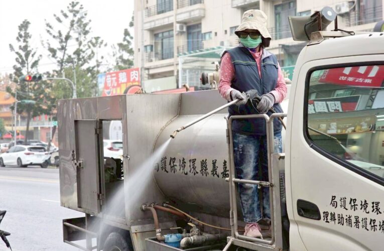 嘉縣村里清潔大作戰前進太保，公私協力整治商圈夜市環境
