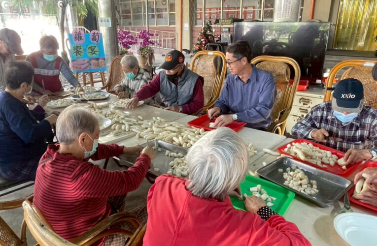 屏東榮家醃蘿蔔體驗農村趣 住民長輩樂陶陶