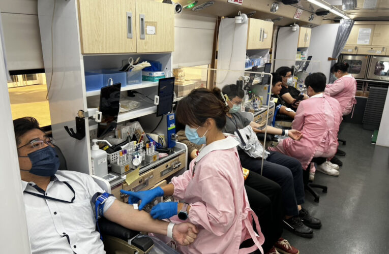 中油煉製事業部辦捐血活動　112人響應捐出42,500cc熱血