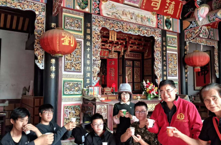 金門劉氏宗親會冬至祭祖吃頭 金大劉燈鐘與宗親話情誼