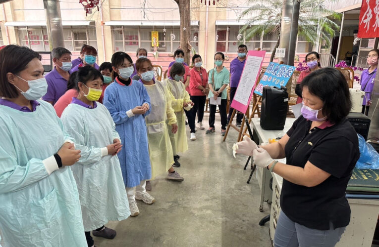 屏東榮家防疫演練 強化團隊應變能力