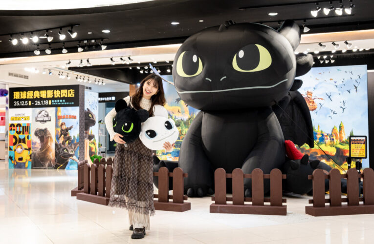 影迷朝聖地！夢時代環球電影快閃店三大IP週邊全開賣
