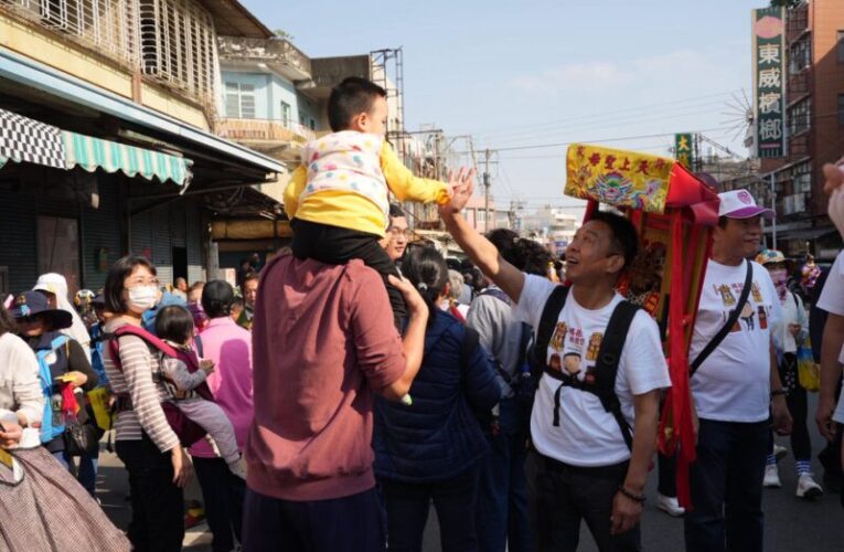 壽天宮建宮313週年  許智傑:三天徒步贊境雖然累但非常踏實