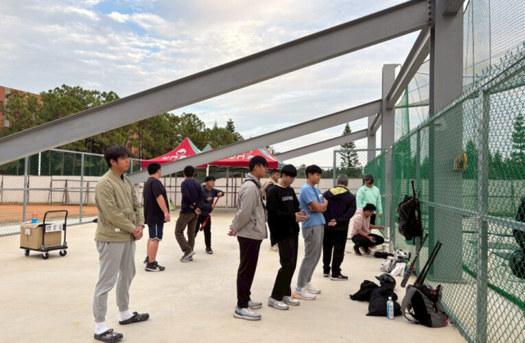 金大棒壘球打擊場啟用 開放體驗邀共享運動新場域