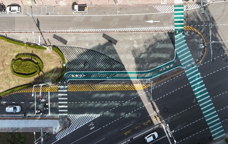 通行更安全！ 苓雅中正五福凱旋路口改善完成