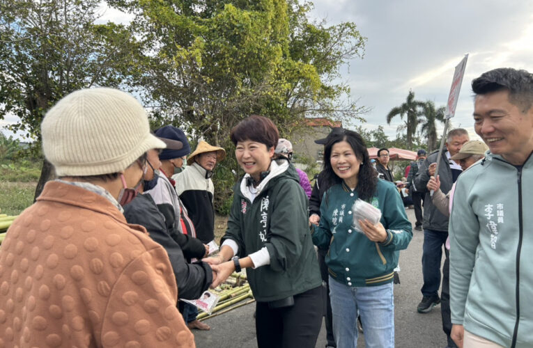 立法委員陳亭妃準備好承擔台南用腳走、用時間證明