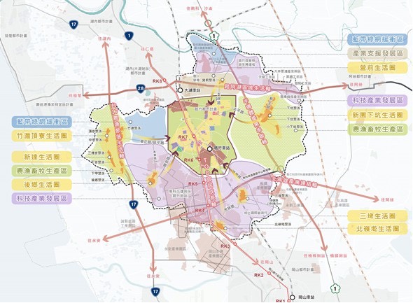 路竹鄉村地區整體規劃正式啟動 接軌TOD與科技產業S廊帶 打造宜居、宜業智慧新城
