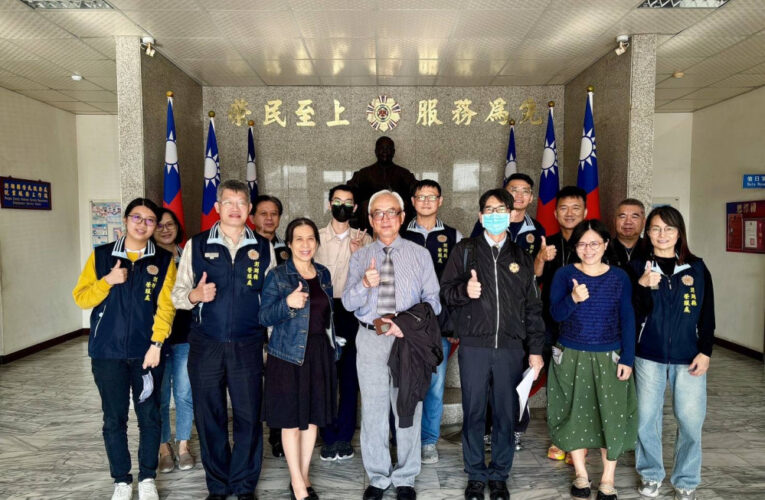 輔導會陳進廣視導澎湖榮服處 勉勵持續推動服務照顧