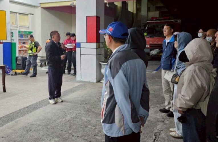 花蓮榮家夜間災害防救演習 提升家區防災意識