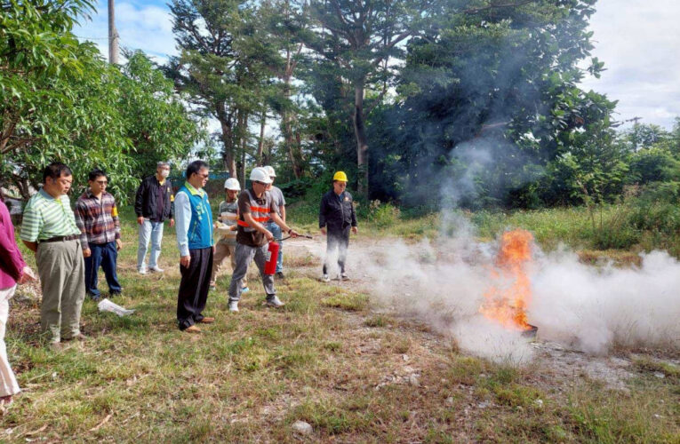 臺東榮服處自衛消防訓練落實 強化災害應變能力