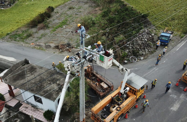 極端氣候Out！台電台東區處推動12.52公里地下化工程　打造超強韌電網