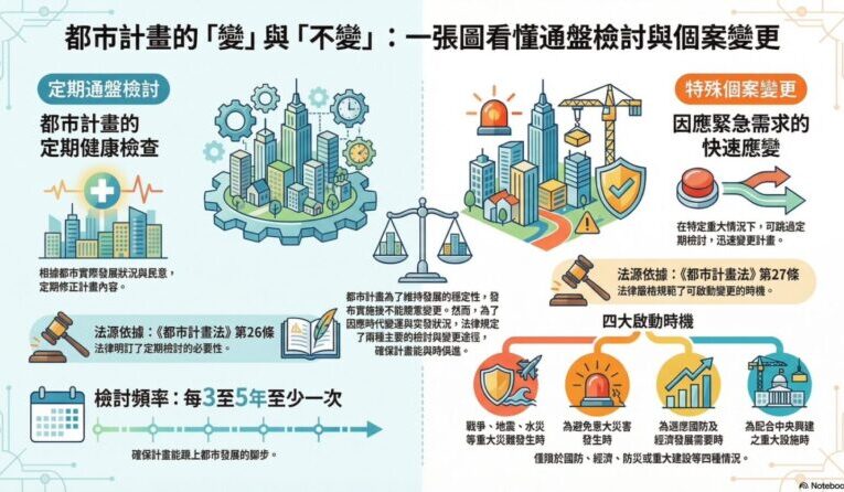 城市也需要「健康檢查」  探討都市計畫通盤檢討與個案變更