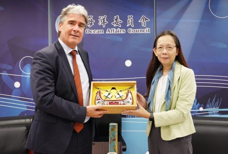 荷蘭在台辦事處拜會海委會 臺荷積極深化海洋治理與永續合作夥伴關係