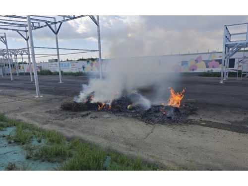 天乾物燥火災風險提高 屏東環保局呼籲民眾勿露天燃燒廢棄物