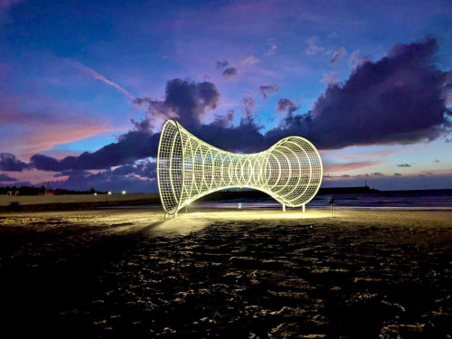 看海美術館訪客數突破50萬人次 刷新歷年紀錄  2025落山風藝術季「看！海口Hey,Haikou!」20日登場