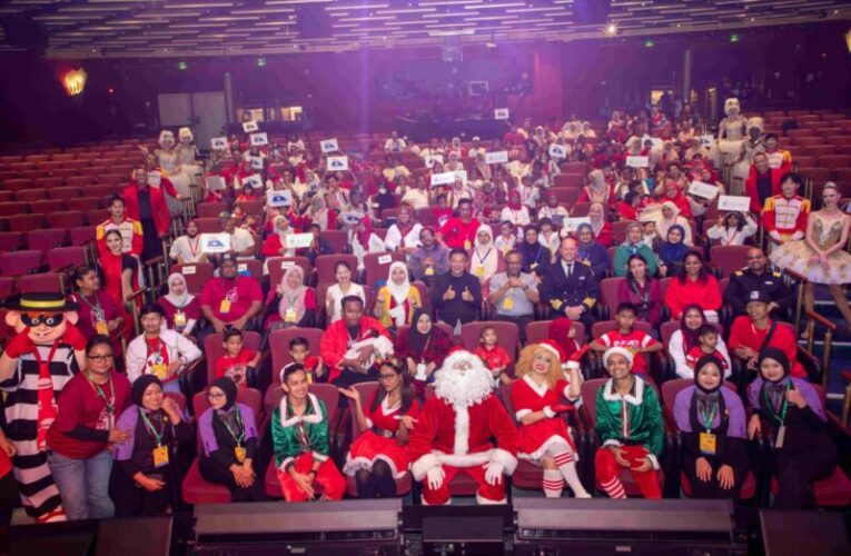 【領航星號】麗星郵輪攜手麥當勞叔叔之家助兒童登船圓夢