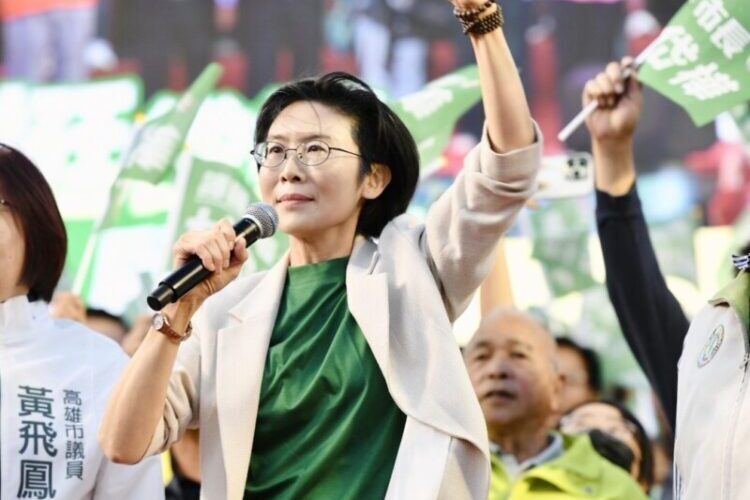 三山造勢林岱樺陣營喊破10萬 感念父親哽咽流淚 