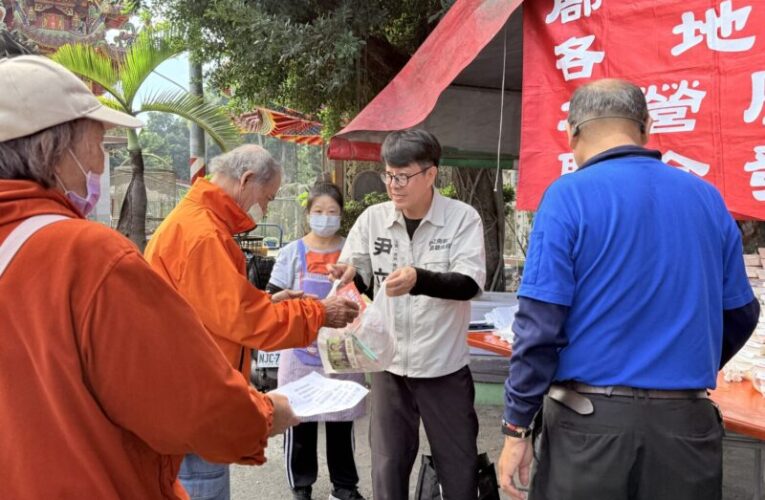 聯手社區做公益！尹立、劉淯騰合辦聖誕二手市集 募捐發票全數捐贈華山基金會