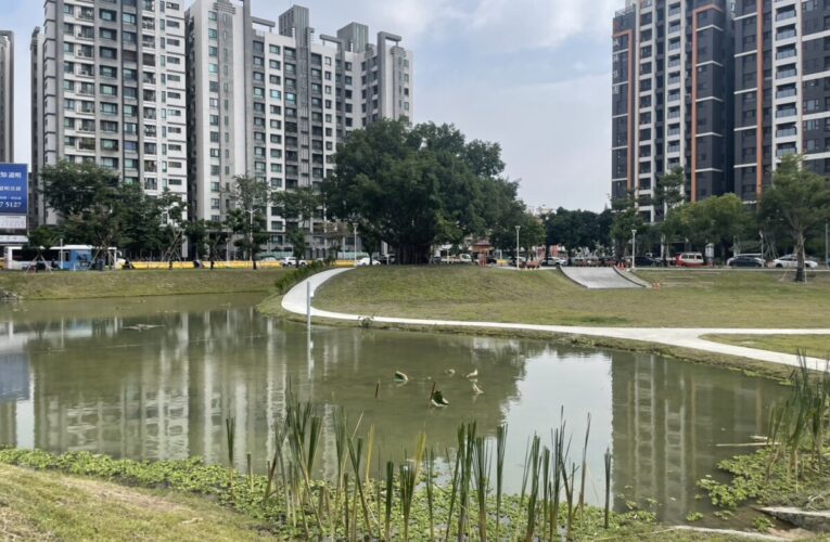 三民區正義公園華麗轉身為都市多功能滯洪公園