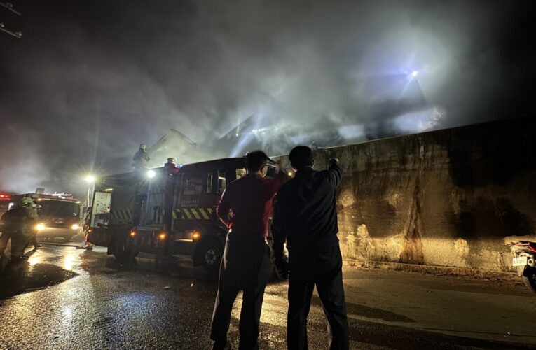 安南區城西掩埋場火警迅速撲滅　市府啟動空品提醒並持續監控