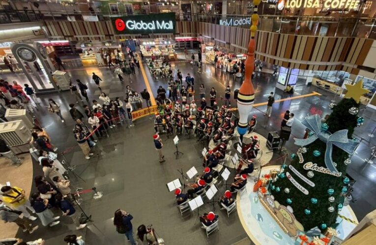 Global Mall新左營車站「20週年耶誕嘉年華、耶誕公益餐會」打造溫馨時光