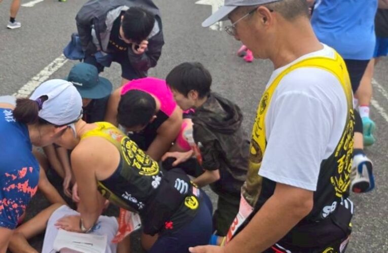 醫護鐵人「鬼門關前搶人」賽道即刻救援挽回馬拉松跑者生命