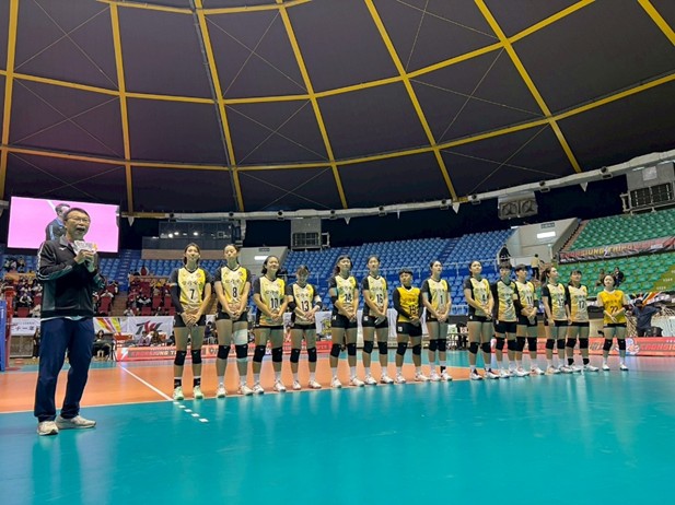 高雄台電女排主場開戰  鳳山體育館點燃能量