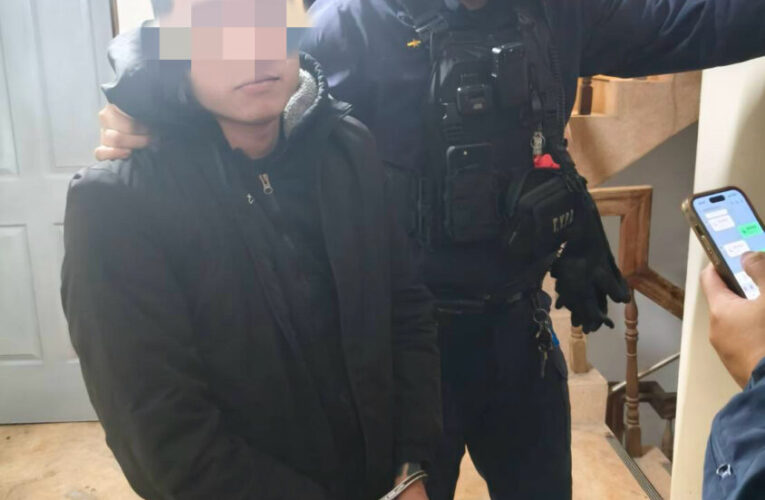 中壢男持汽油彈夜襲派出所 警循線2小時迅速逮捕