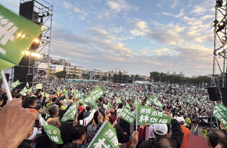 感念父親哽咽流淚 林岱樺：不怨天尤人 撐到勝選