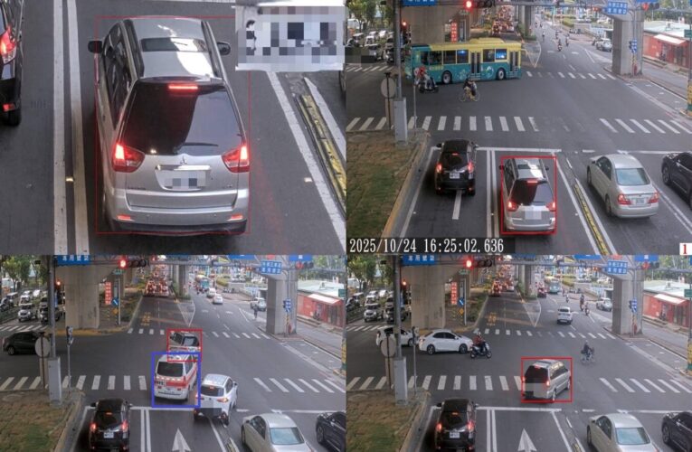 高市警局全國首創「AI影像過濾」救護車避讓免罰單超智慧